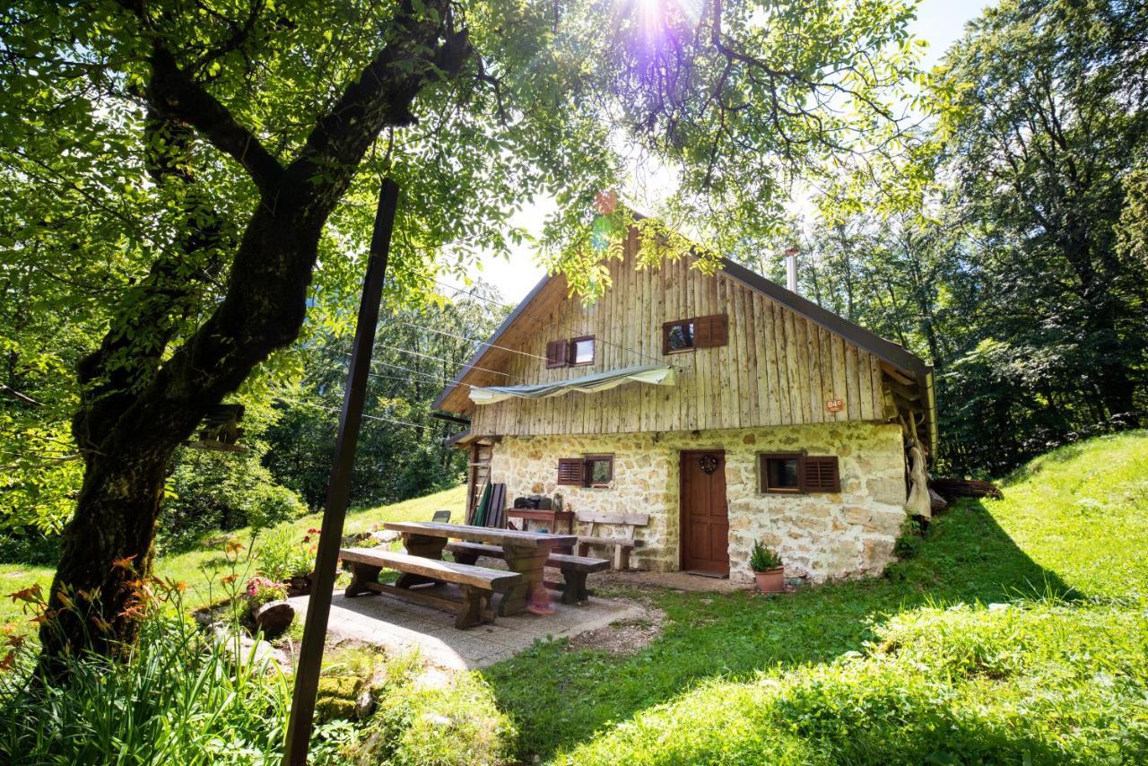 Miha Lodge - Mihcevo Plece Soča エクステリア 写真