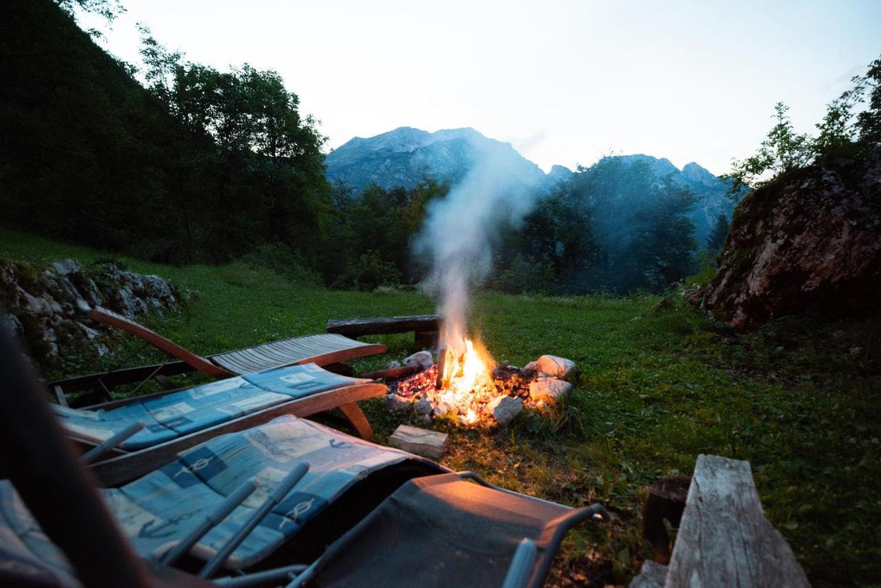 Miha Lodge - Mihcevo Plece Soča エクステリア 写真