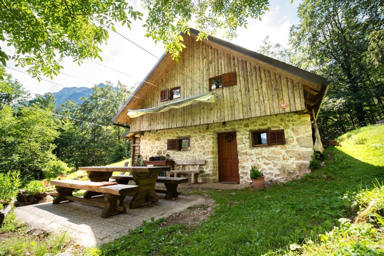 Miha Lodge - Mihcevo Plece Soča エクステリア 写真