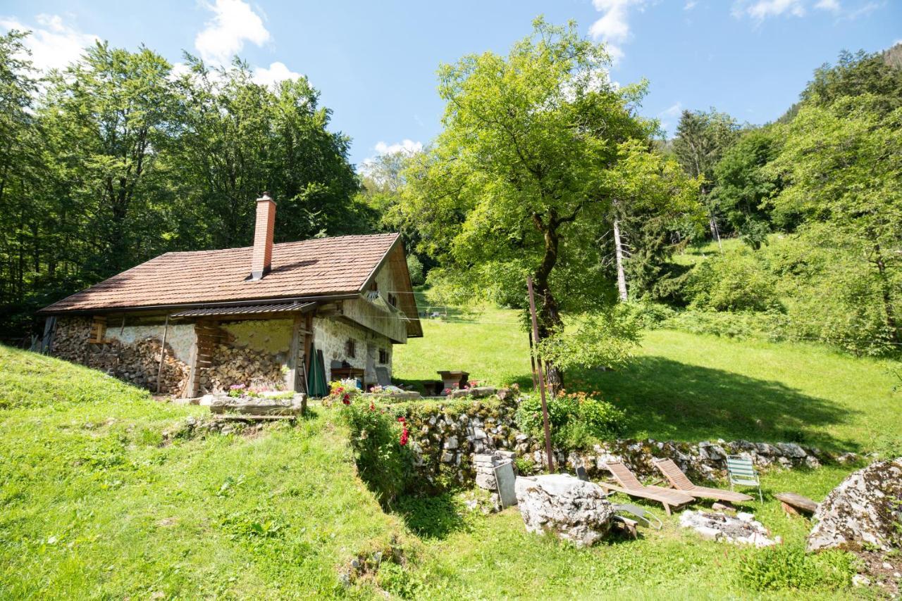 Miha Lodge - Mihcevo Plece Soča エクステリア 写真