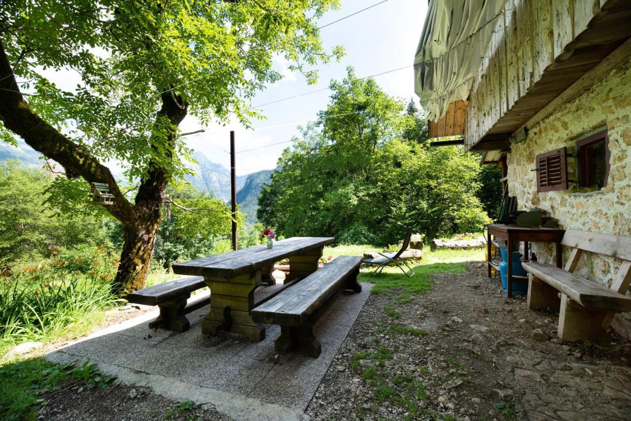 Miha Lodge - Mihcevo Plece Soča エクステリア 写真