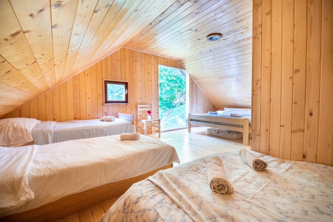 Miha Lodge - Mihcevo Plece Soča エクステリア 写真